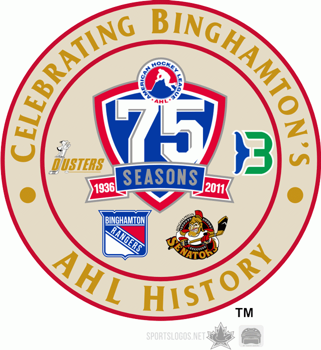 Binghamton Senators 2010 11 Event Logo iron on heat transfer